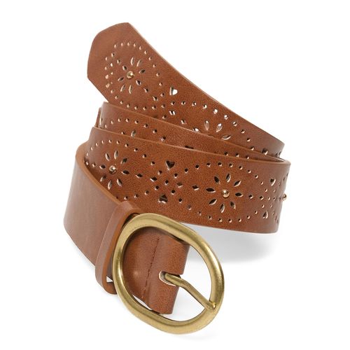 Cinturón Sfera color café para mujer