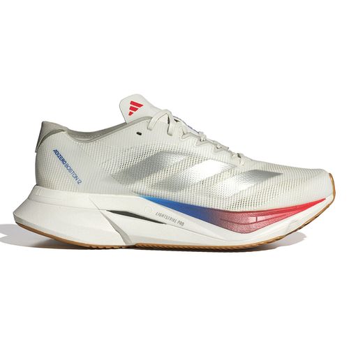 Zapato deportivo Adidas Adizero Boston 12 color blanco para mujer