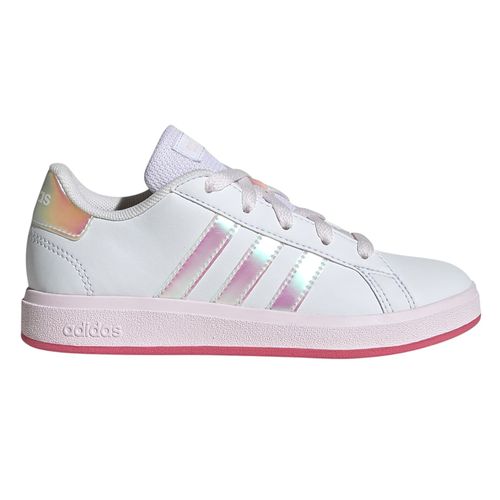 Zapato Adidas FTW Grand Court deportivo casual blanco para niña