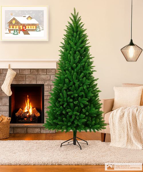 Árbol navideño 7 pies (213 cm) 1932 puntas