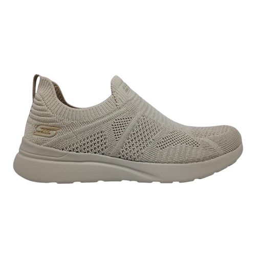 Zapato casual Skecher beige para mujer