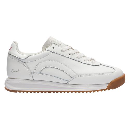 Zapato casual Coral color blanco para mujer