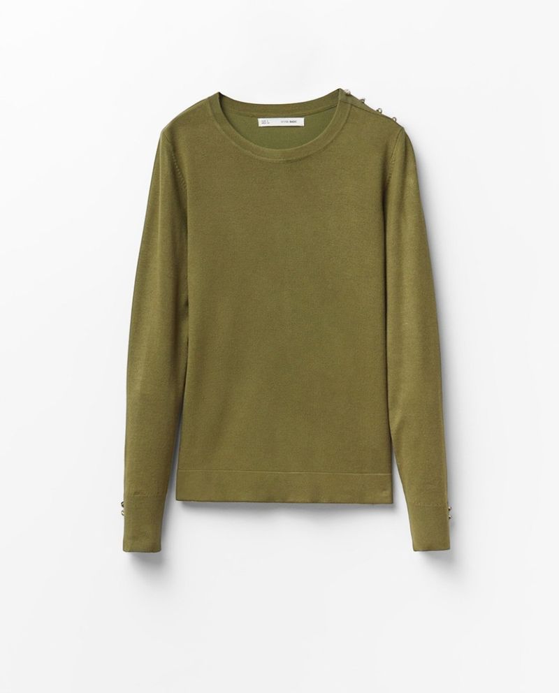 105011996-Suéter Sfera pull over verde para mujer