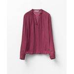 105021521-Blusa Sfera casual morada de manga larga para mujer