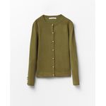 105012013-Suéter Sfera cárdigan verde para mujer