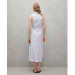 105028466-Vestido Easy Wear shirt dress rayado sin mangas para mujer