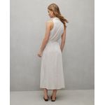 105028469-Vestido Easy Wear shirt dress beige sin mangas para mujer