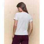 105028479-Camiseta Easy Wear blanca de mangas cortas para mujer