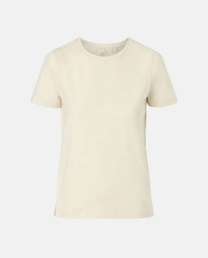105028479-Camiseta Easy Wear blanca de mangas cortas para mujer