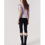 105021582-Blusa Sfera casual morada manga corta para mujer