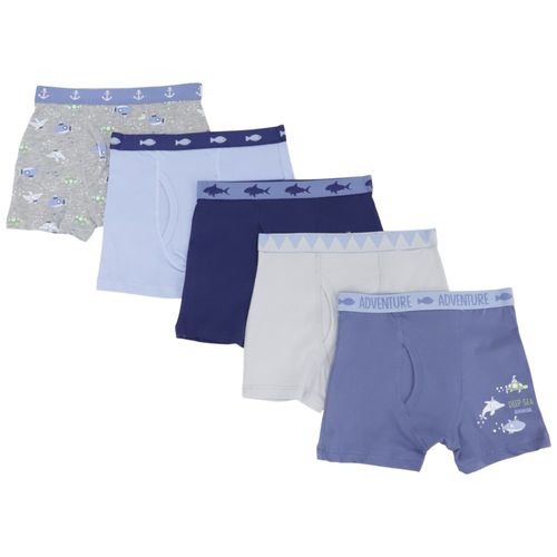 Set de 5 boxers multicolor para niño