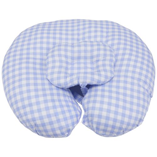 Almohada de amamantar cuadriculada para bebé