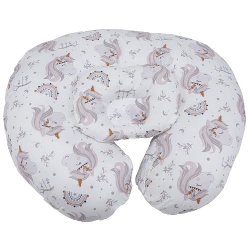 Almohada de amamantar estampado de unicornio para bebé