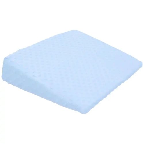 Almohada antireflujo celeste para bebé