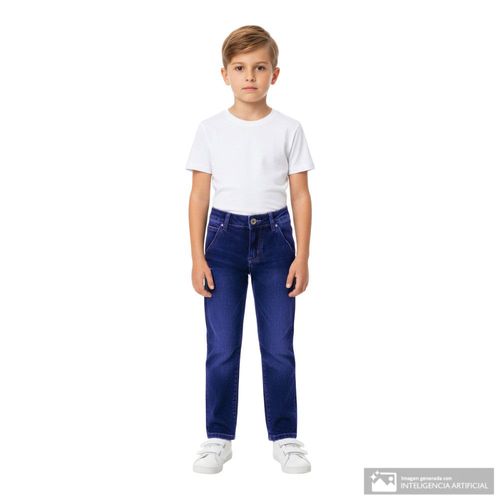 Jeans carpenter relaxed fit azul para niño