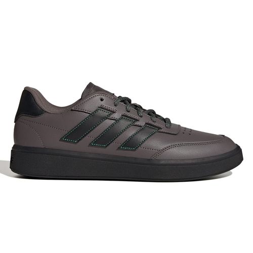 Zapato Adidas Courtblock deportivo casual negro para hombre
