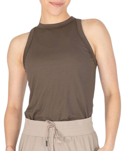 Camiseta deportiva Everlast e-day café sólida para mujer