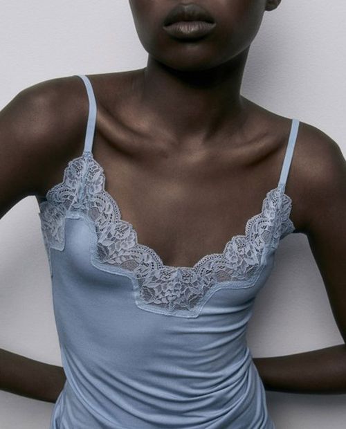 Camiseta de pijama Sfera celeste para mujer