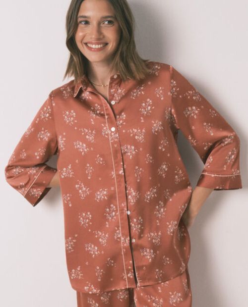 Pijama con pantalón Women Secret estampada para mujer