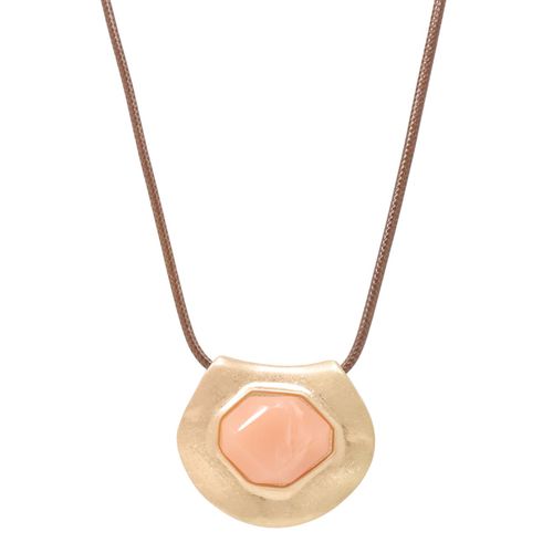 Collar collar de medallón 5mm-86.36 cm para mujer