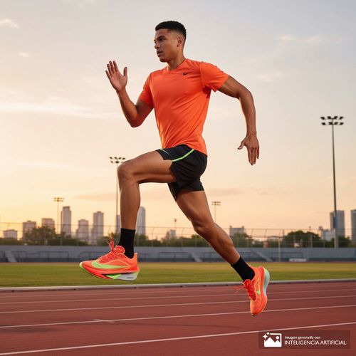 Zapato Nike Zoom Fly 6 deportivo anaranjado para hombre