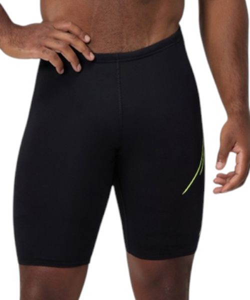 Calzoneta de baño Speedo hyperboom negro con estampado para hombre