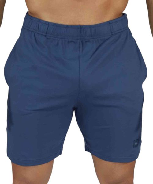 Short deportivo Everlast e-day navy sólido para hombre