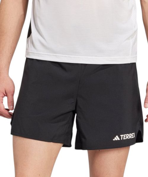 Short deportivo Adidas Terrex negro sólido para hombre