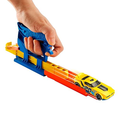 Hot Wheels Lanzador de bolsillo 3 velocidades