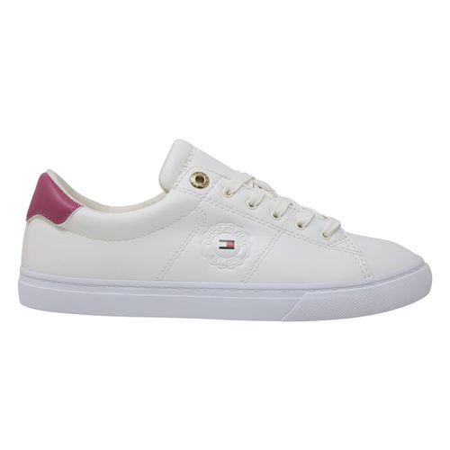 Zapato casual Tommy Hilfiger Court color blanco para mujer