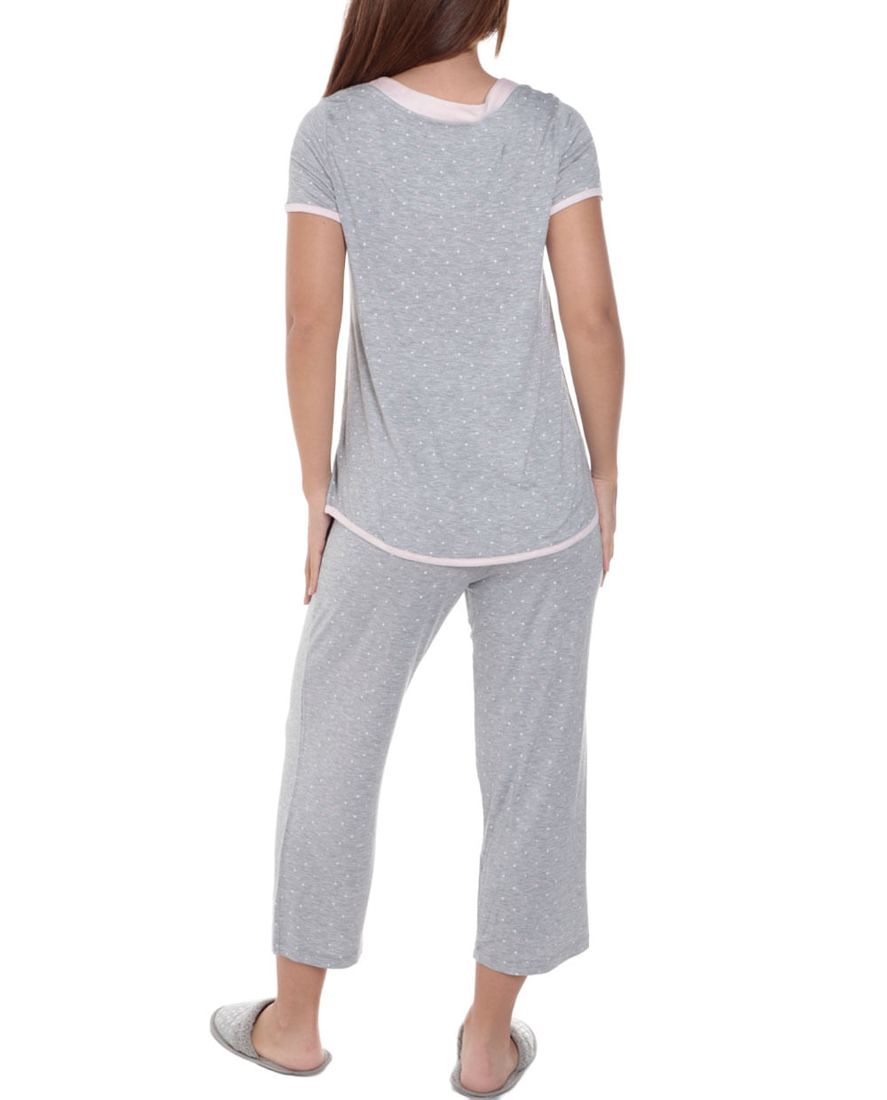 Pijama con pantalón Rene Rofe con puntos para mujer - Siman El Salvador