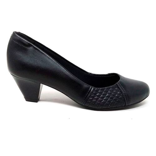 Zapato de vestir color negro de tacón para mujer