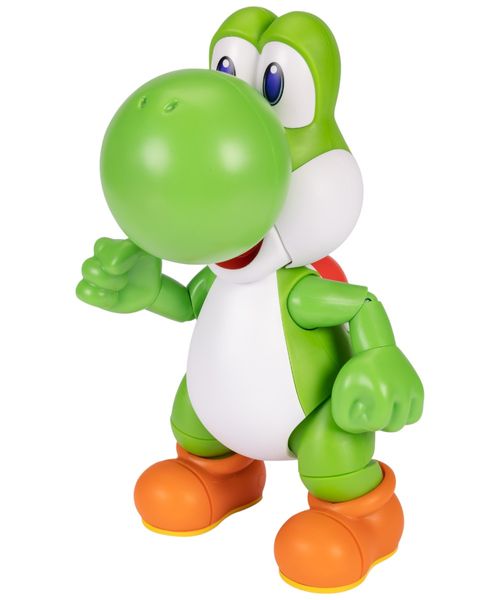 Super Mario figura interactiva Yoshi "let's go" 30 cm articulada