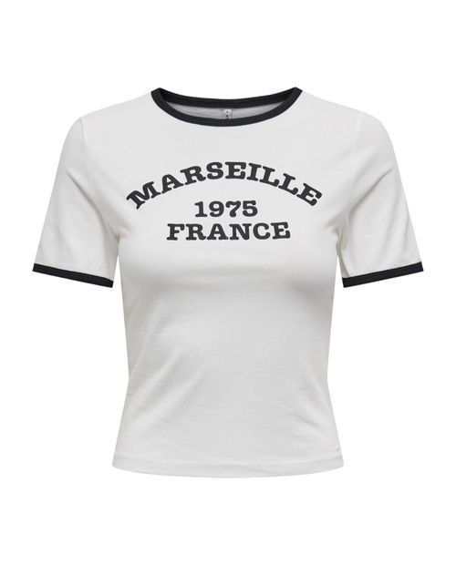 Camiseta Only manga corta para mujer