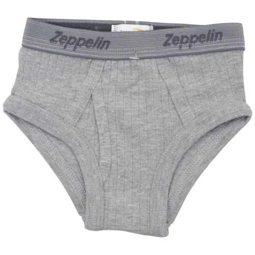 Calzoncillo gris acanalado para niño