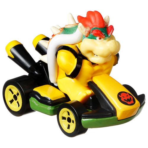 Hot Wheels Mario Kart vehículo con personajes
