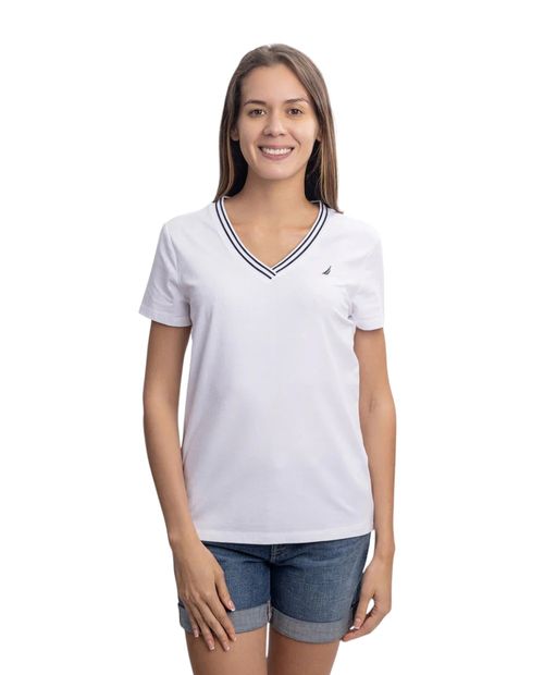 Camiseta Nautica manga corta para mujer