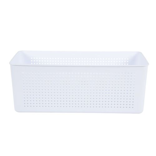 Cesta organizadora de plástico 13x15x34 cm