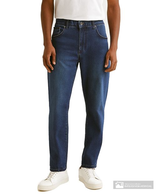 Jeans Oscar de la Renta azul denim lavado para hombre