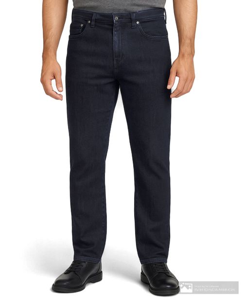 Jeans Oscar de la Renta classic fit azul oscuro denim lavado para hombre