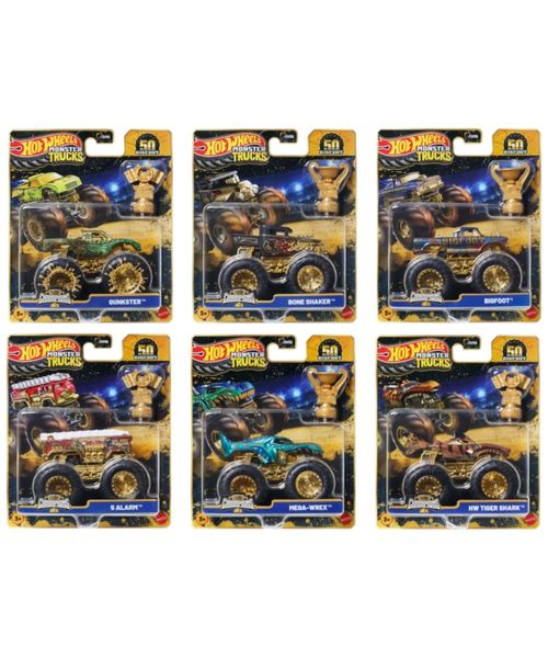 Hot Wheels Vehículo Monster trucks campeonato de bigfoot surtido (1 pieza)