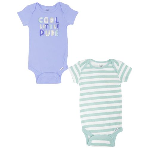 Set de 2 mamelucos multicolor con estampado para bebé niño