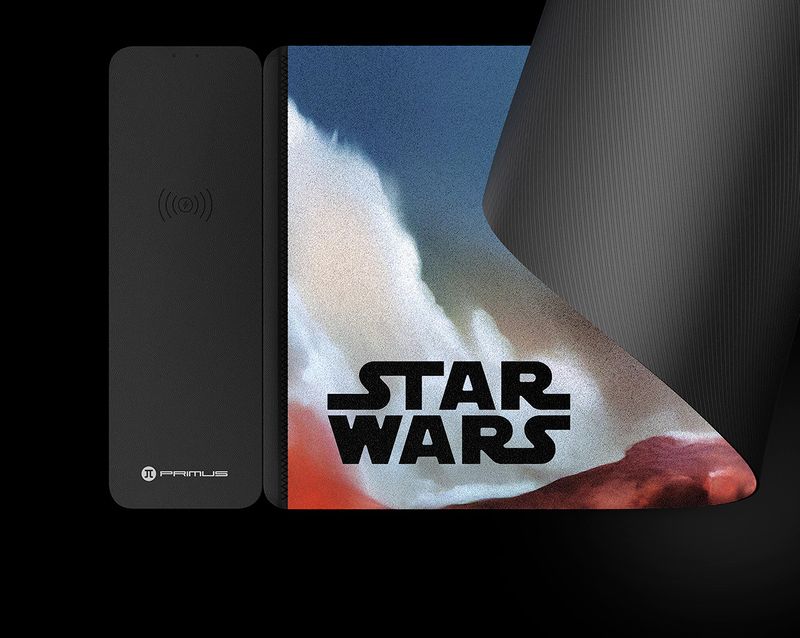 Mousepad gaming Primus Arena Pro XL con base de carga inalámbrica Boba Fett Star Wars-1761061032879