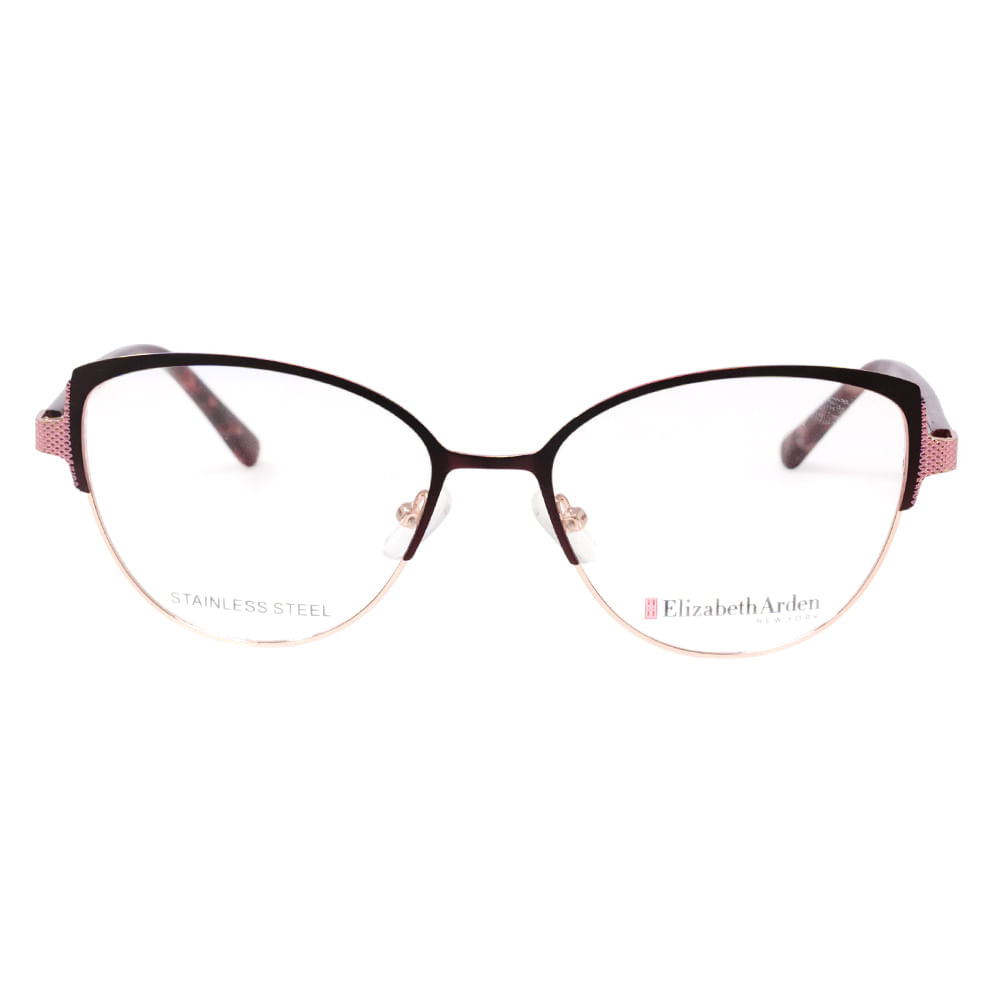 Aro completo cateye Elizabeth Arden de metal para mujer Siman El