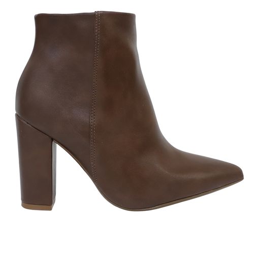 Bota casual Unexpected color café para mujer