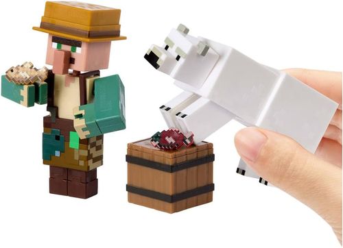 Minecraft Vanilla Set 2 Figura de Acción Articulada 8.25 cm