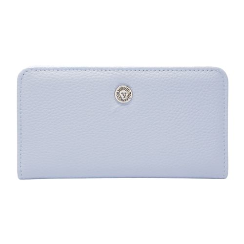Billetera Anne Klein color celeste para mujer