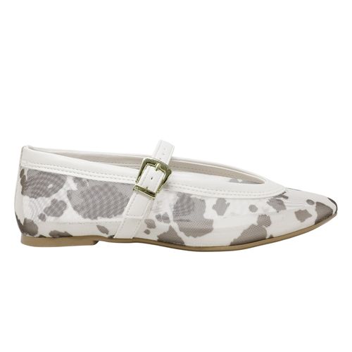 Zapato casual Unexpected color blanco/café para mujer