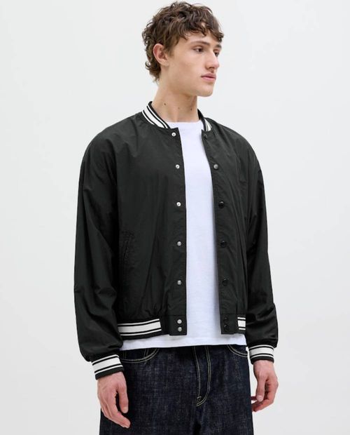 Chaqueta bomber Jack & Jones sólida para hombre