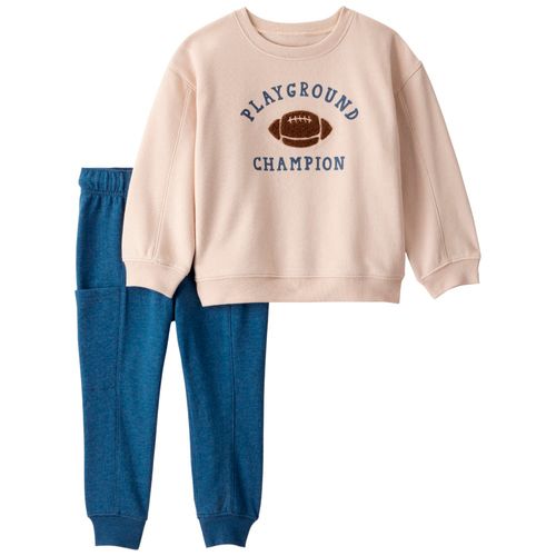 Conjunto de 2 piezas multicolor con estampado para niño